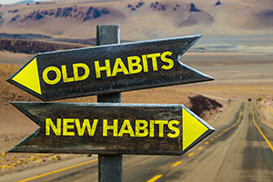 Establishing healthy new habits